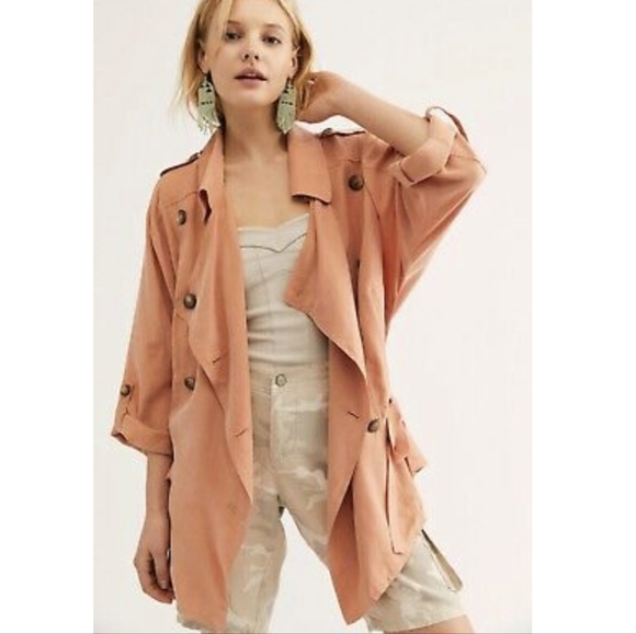 Free People Jackets & Blazers - Free People Lea Trench